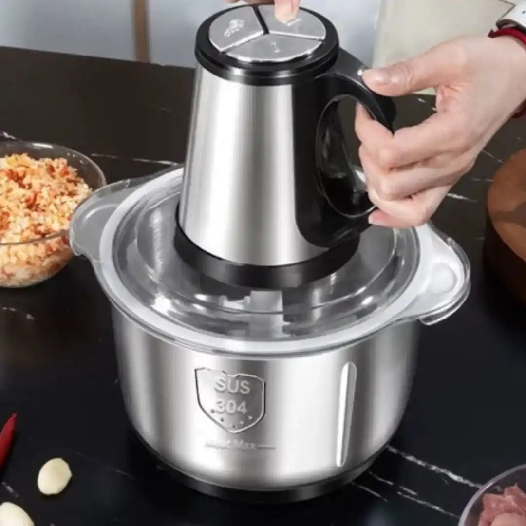 Picadora eléctrica para Carne y Verduras - Cocina sin esfuerzo