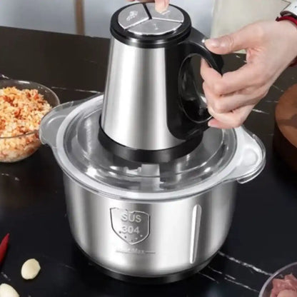 Picadora eléctrica para Carne y Verduras - Cocina sin esfuerzo