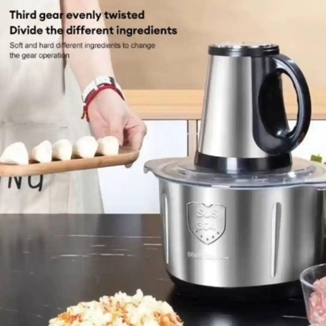 Picadora eléctrica para Carne y Verduras - Cocina sin esfuerzo