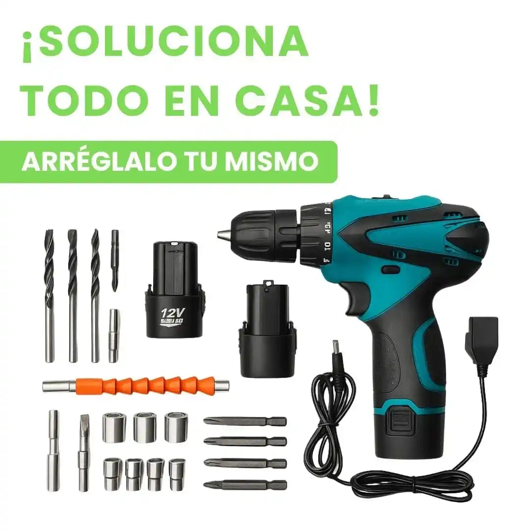 Taladro 21V profesional + Colector de Regalo