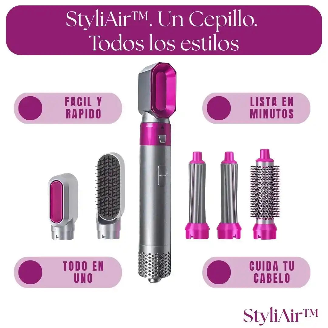 StyliAir™ 5 en 1 — Tu Salón en Casa