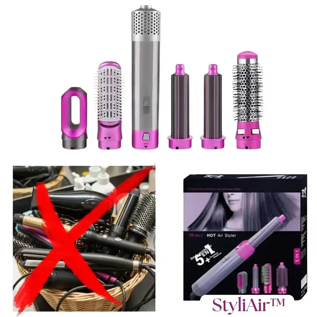 StyliAir™ 5 en 1 — Tu Salón en Casa