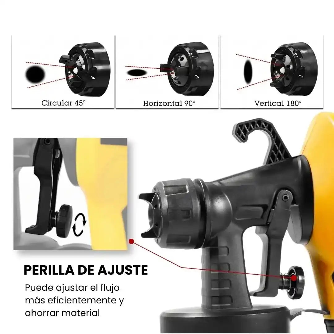 Pistola de Pintura Eléctrica Profesional TurboSpray PRO™