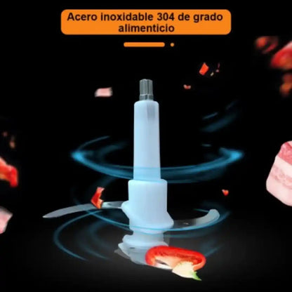 Picadora eléctrica para Carne y Verduras - Cocina sin esfuerzo