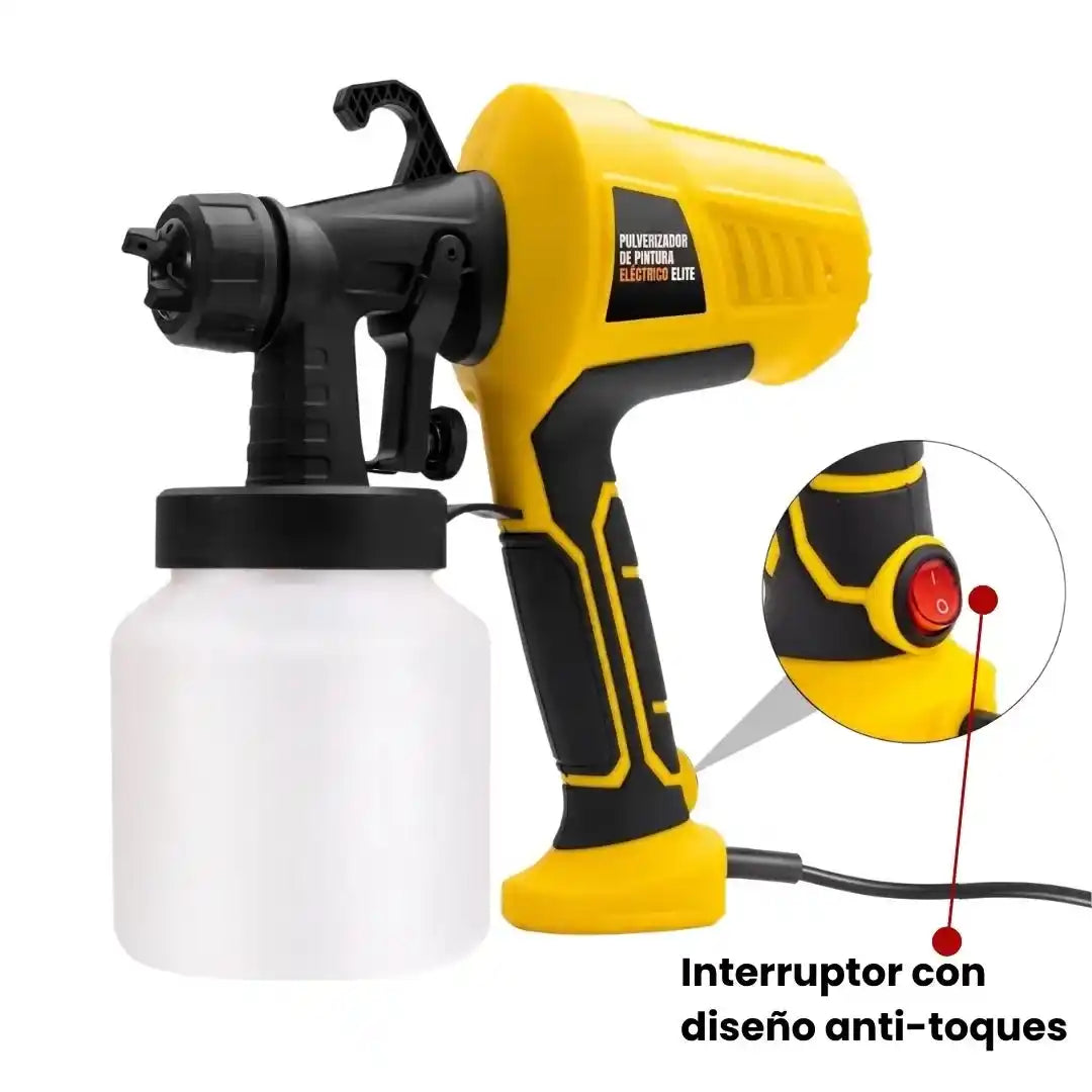 Pistola de Pintura Eléctrica Profesional TurboSpray PRO™