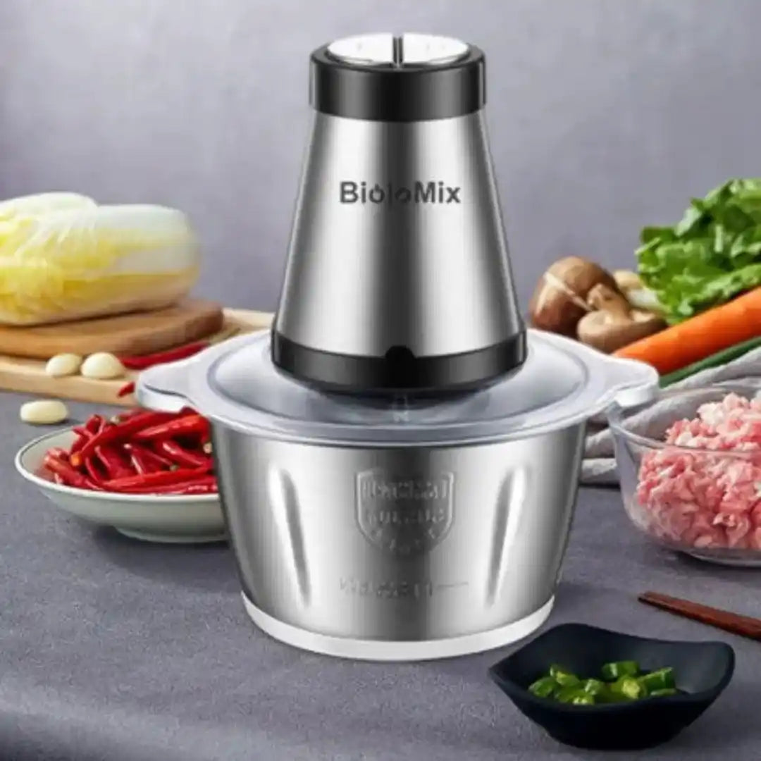Picadora eléctrica para Carne y Verduras - Cocina sin esfuerzo