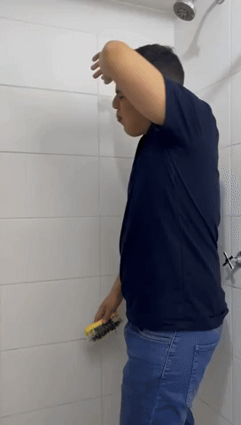 Cansado de limpiar